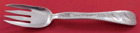 Fish Fork w/ barnacles and seaweed  6 1/2